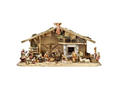 Ul. Ulrich Krippe Set 24 Teile color